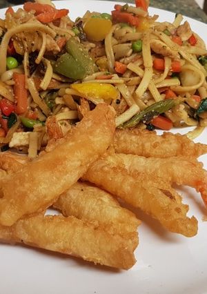 A picture of Chicken Stir Fry 🍜.