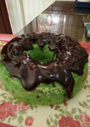 Foto resep Bolu pandan irit telur