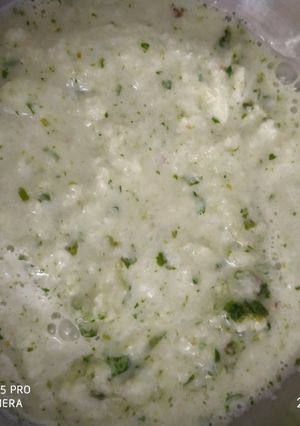 A picture of Mooli chutney.