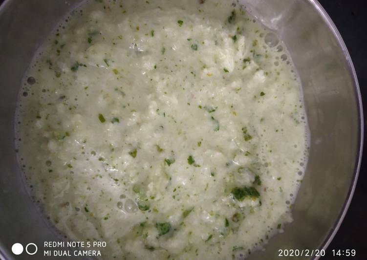 Mooli chutney