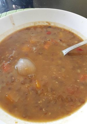 Una foto de Lentejas para los que no dicen que las de su madre son mejores;)