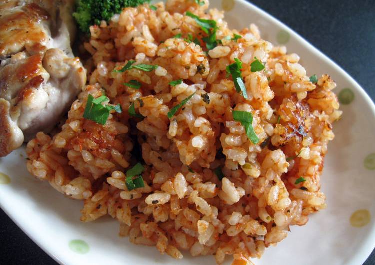 Step-by-Step Guide to Prepare Any-night-of-the-week Tomato Pasta Sauce Takikomi Gohan