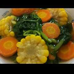 A picture of Sayur bening biasa 😊.