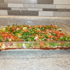 A picture of Easy Layered Chip Dip.