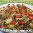 Patatas al pesto