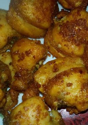 A picture of Fried Water snail.