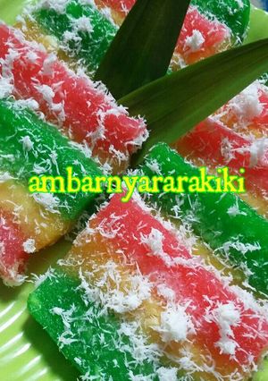 Foto resep Lapis singkong(bengawan solo)