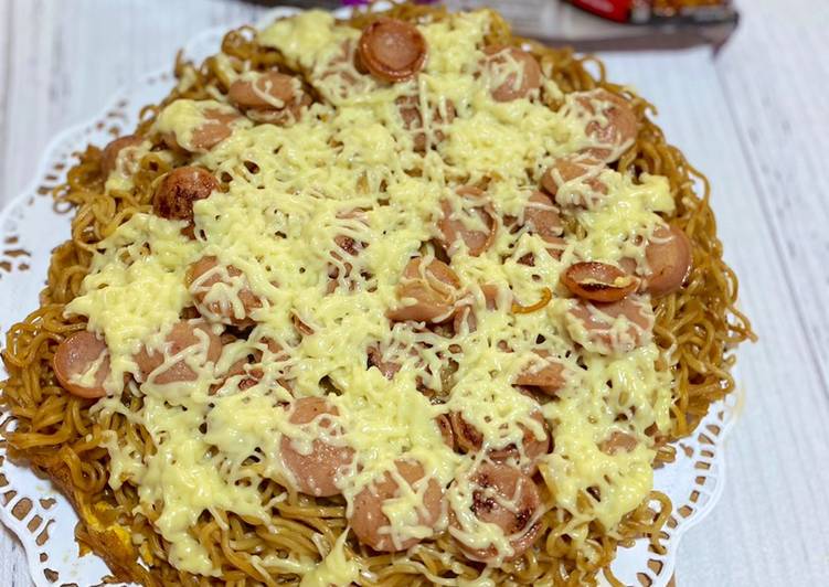 Resep Pizza Indomie, Bisa Manjain Lidah