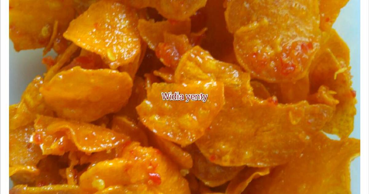 Resep Keripik ubi manis oleh Widia yenty - Cookpad