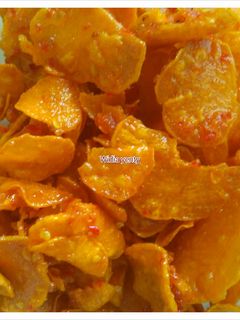 Foto resep Keripik ubi manis