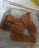 Galletas de avena y fresa para perros