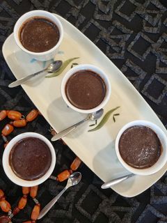 عکسی از دستور شکلات بادام زمینی