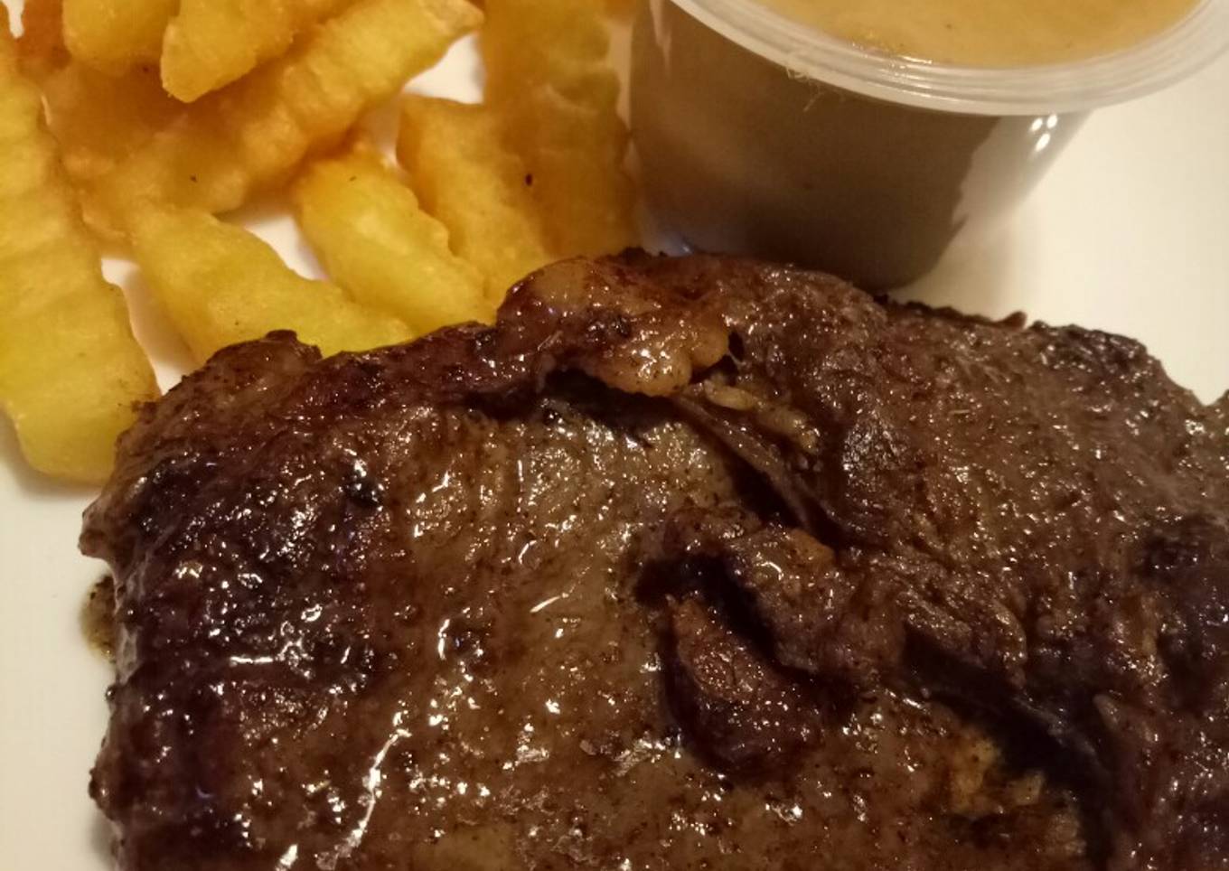 Steak rib eye