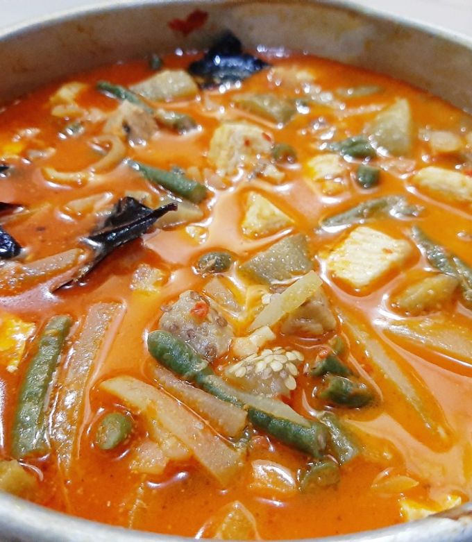 Foto resep Sayur Lodeh (Kacang Panjang, Terong, Labu Siam, dan Tahu)