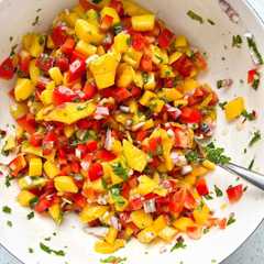 O poză a rețetei Salata Salsa Mango.