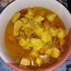 Ayam fillet kuah kuning রেসিপির প্রধান ছবি