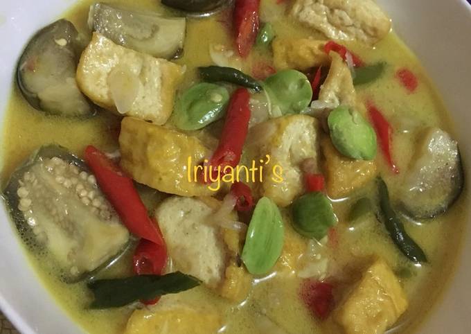 Resep Tauco Santan Terong Tahu Oleh Iriyanti S Cookpad