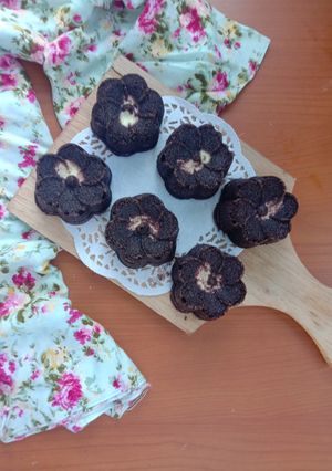Foto resep Bolu Ketan Hitam Mini Keju Lumer