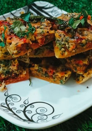 મિક્સ વેજ ખમણ ઢોકળાં (Mix Veg Khaman Dhokla Recipe In Gujarati) રેસીપી મુખ્ય ફોટો