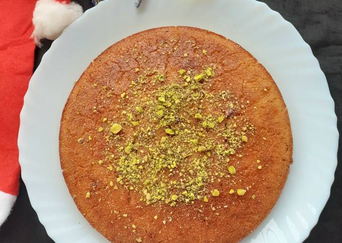 Simple Way to Prepare Any-night-of-the-week Semolina Cake