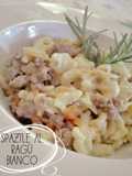 Spaztle al ragù bianco toscano