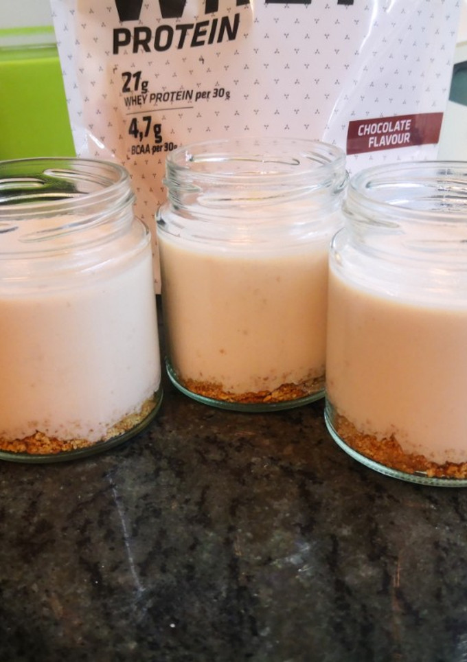 Una foto de Cheesecake proteico fit 🍰