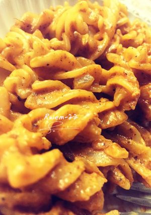 صورة لوصفة مكرونه بالبنك صوص 🍴🍝