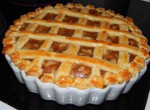 Mennyei almás pite recept fotója