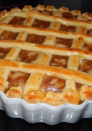 Mennyei almás pite recept fotója