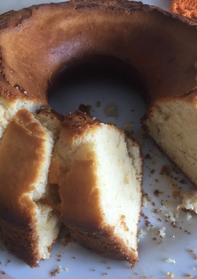 Una foto de Bizcochuelo fácil, rico y súper esponjoso sin huevo