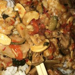 A picture of Crockpot Kung Pao Chicken.