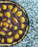 Crostata Crema Cacao e Nespole