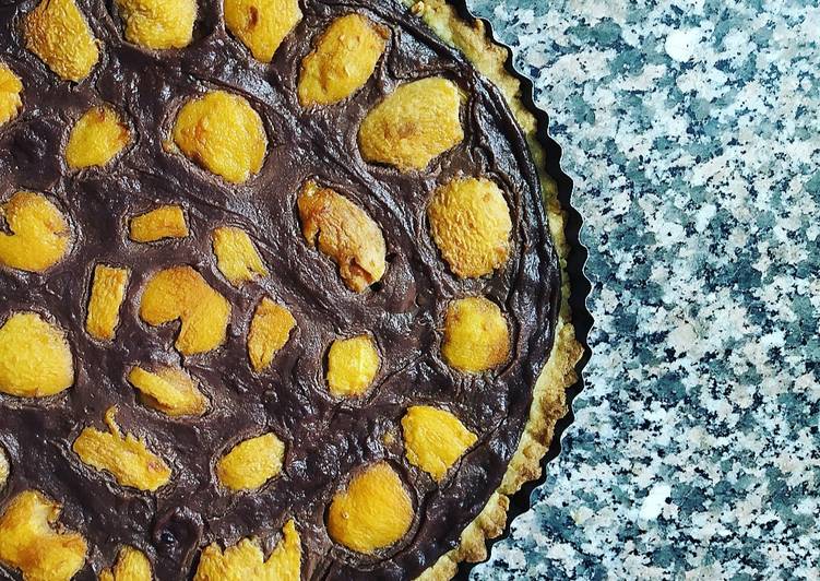 Crostata Crema Cacao e Nespole