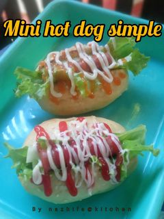 Foto resep Mini hotdog simple