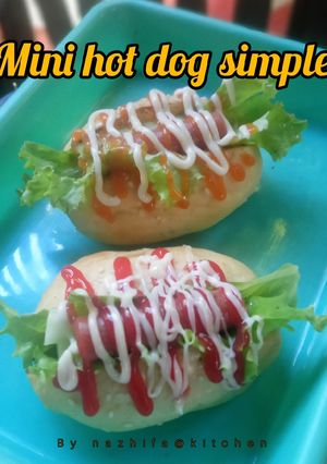 Foto resep Mini hotdog simple