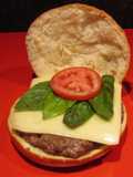 Hamburguesa caprese