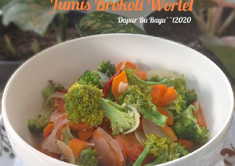 Langkah Mudah untuk Menyiapkan Tumis Brokoli Wortel Anti Gagal