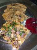 Beet green prantha