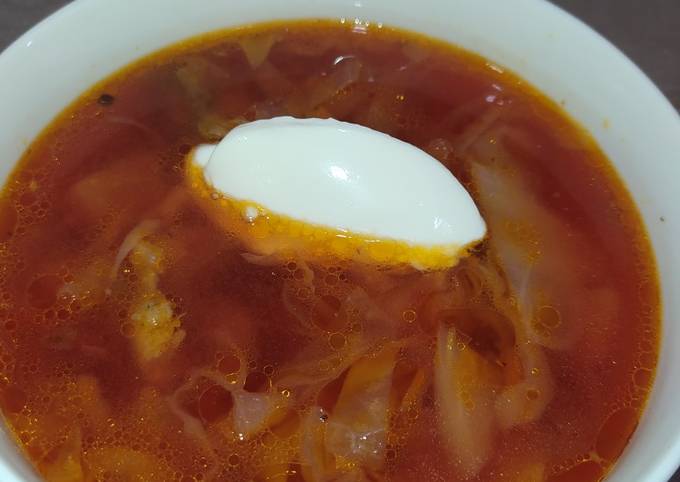 Борщ с уткой