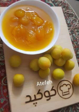 عکسی از دستور مربای زردآلو❤