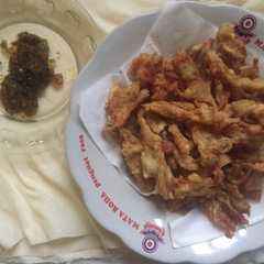 Jamur Tiram Krispi Colek Sambal-レシピのメイン写真