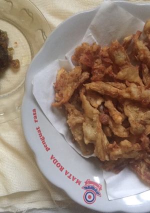 Foto resep Jamur Tiram Krispi Colek Sambal