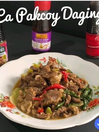 Langkah Gampang Menyiapkan Resep 52. Ca pakcoy daging Anti Ribet, Bikin Ngiler