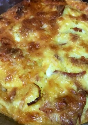 Foto resep Smoked Beef Bread Pudding