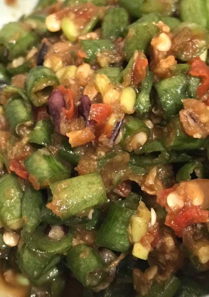 Foto resep Pencok kacang panjang