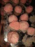 Bombones con relleno de merengadas