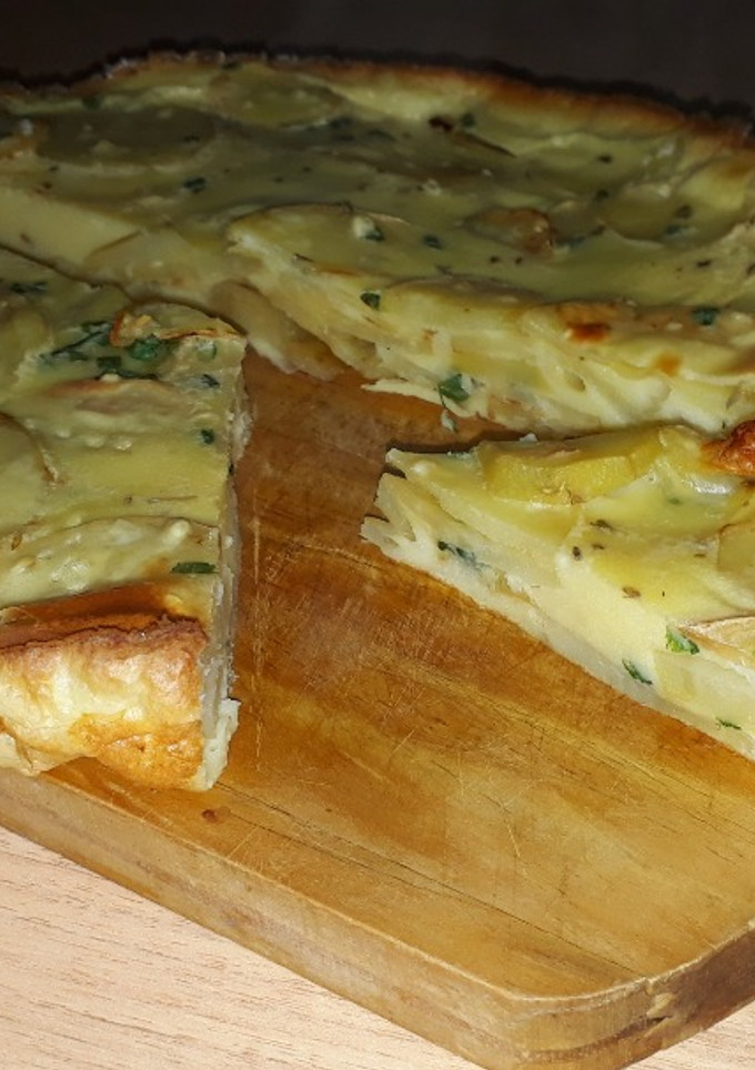 Una foto de Tortilla de papa al horno