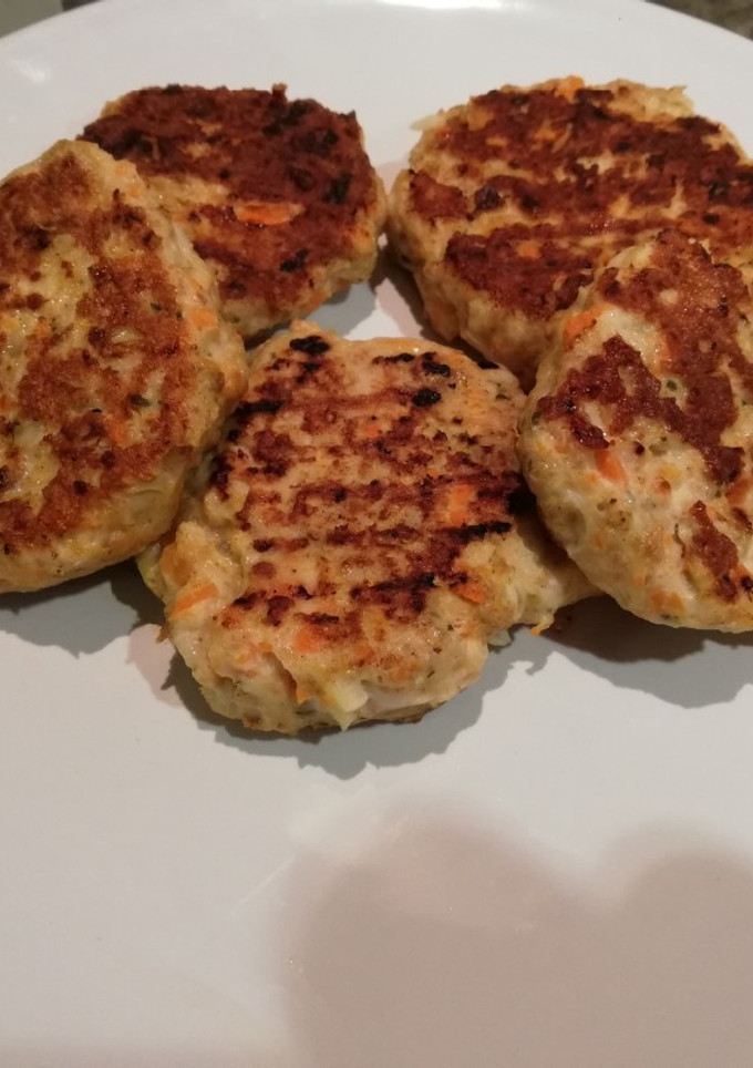 Una foto de Hamburguesas de pollo caseras