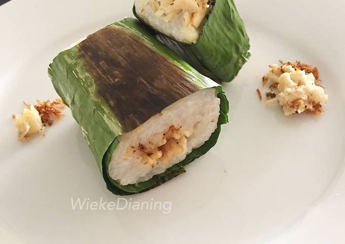 Lemper Ayam bakar super lezat