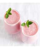 Batido de morango sem lactose